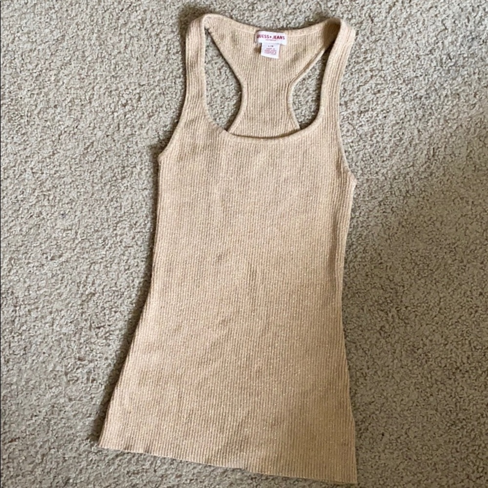 Guess gold tank